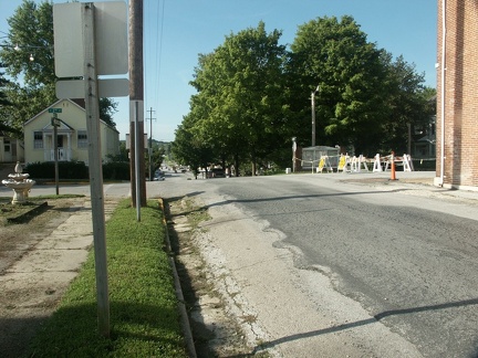 Looking south towards Hermann