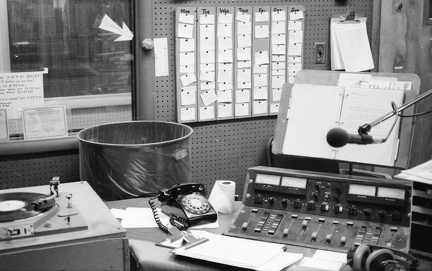 WCBN-FM (a mighty 5-watt signal)